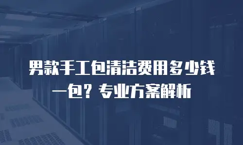 男款手工包清洁费用多少钱一包？专业方案解析