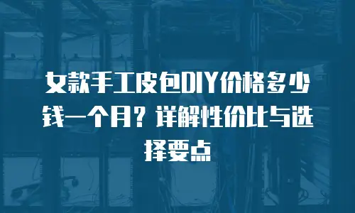 女款手工皮包DIY价格多少钱一个月？详解性价比与选择要点