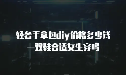 轻奢手拿包diy价格多少钱一双鞋合适女生穿吗