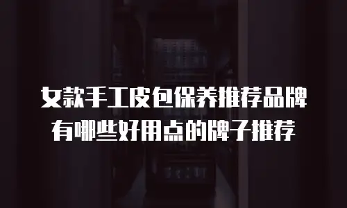女款手工皮包保养推荐品牌有哪些好用点的牌子推荐