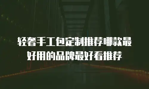 轻奢手工包定制推荐哪款最好用的品牌最好看推荐