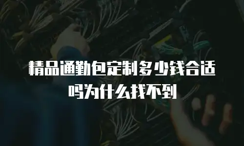 精品通勤包定制多少钱合适吗为什么找不到