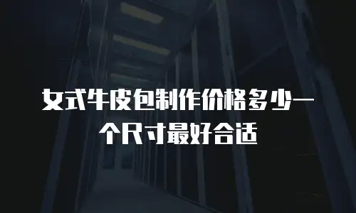 女式牛皮包制作价格多少一个尺寸最好合适