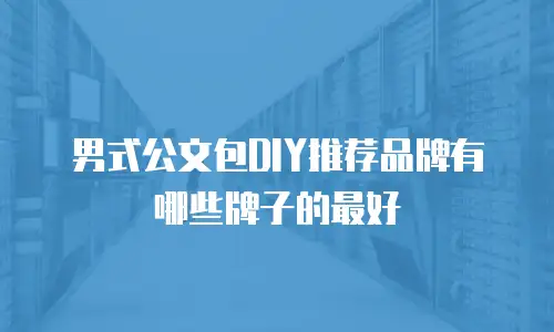 男式公文包DIY推荐品牌有哪些牌子的最好