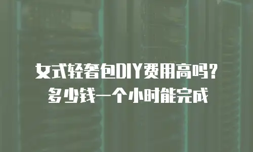 女式轻奢包DIY费用高吗？多少钱一个小时能完成