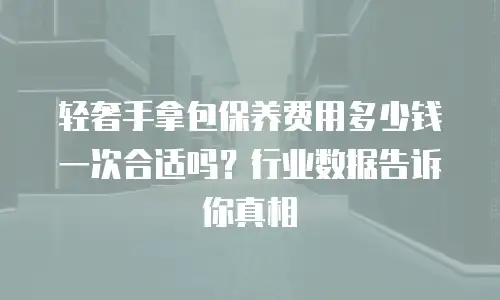 轻奢手拿包保养费用多少钱一次合适吗？行业数据告诉你真相
