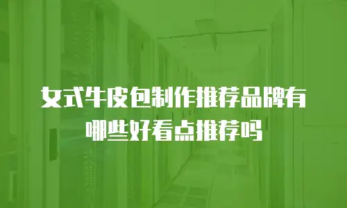 女式牛皮包制作推荐品牌有哪些好看点推荐吗