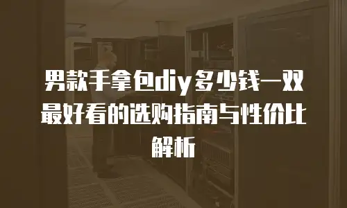男款手拿包diy多少钱一双 最好看的选购指南与性价比解析
