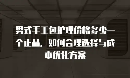 男式手工包护理价格多少一个正品，如何合理选择与成本优化方案