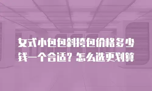 女式小包包斜挎包价格多少钱一个合适？怎么选更划算