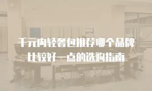 千元内轻奢包推荐哪个品牌比较好一点的选购指南