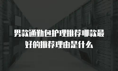 男款通勤包护理推荐哪款最好的推荐理由是什么