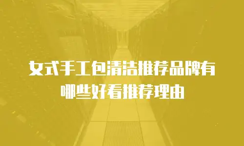 女式手工包清洁推荐品牌有哪些好看推荐理由