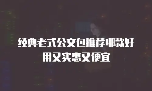 经典老式公文包推荐哪款好用又实惠又便宜