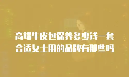 高端牛皮包保养多少钱一套合适女士用的品牌有那些吗