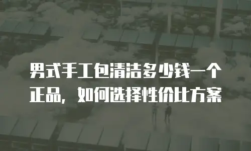 男式手工包清洁多少钱一个正品，如何选择性价比方案