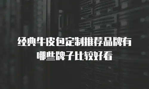 经典牛皮包定制推荐品牌有哪些牌子比较好看