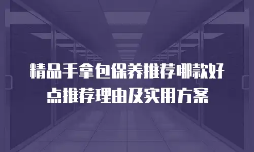 精品手拿包保养推荐哪款好点推荐理由及实用方案