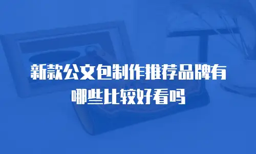 新款公文包制作推荐品牌有哪些比较好看吗