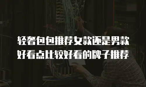 轻奢包包推荐女款还是男款好看点比较好看的牌子推荐