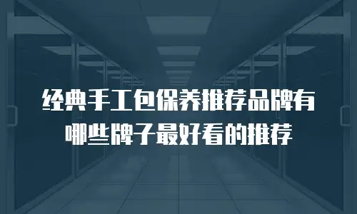 经典手工包保养推荐品牌有哪些牌子最好看的推荐