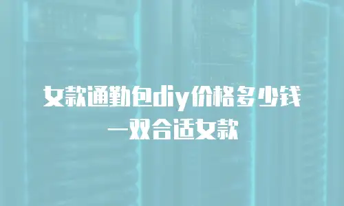 女款通勤包diy价格多少钱一双合适女款