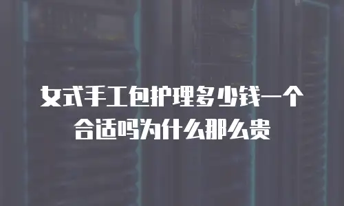 女式手工包护理多少钱一个合适吗为什么那么贵