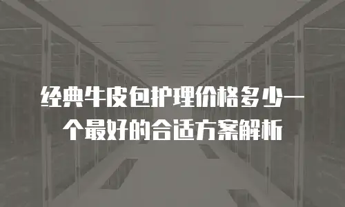 经典牛皮包护理价格多少一个最好的合适方案解析