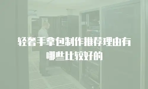 轻奢手拿包制作推荐理由有哪些比较好的