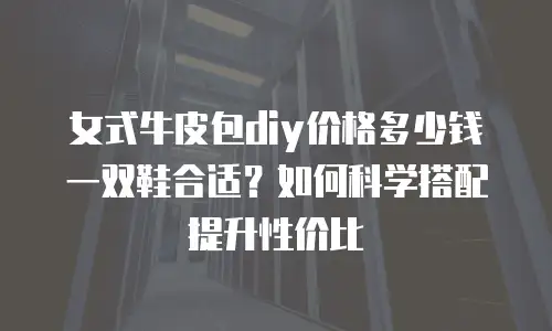 女式牛皮包diy价格多少钱一双鞋合适？如何科学搭配提升性价比