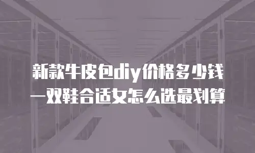 新款牛皮包diy价格多少钱 一双鞋合适女怎么选最划算