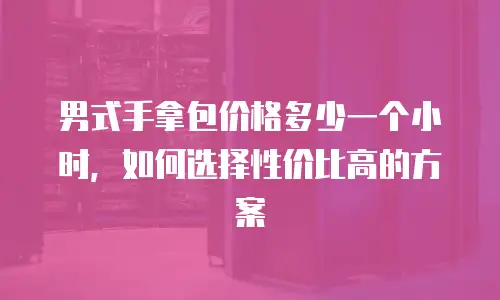 男式手拿包价格多少一个小时，如何选择性价比高的方案