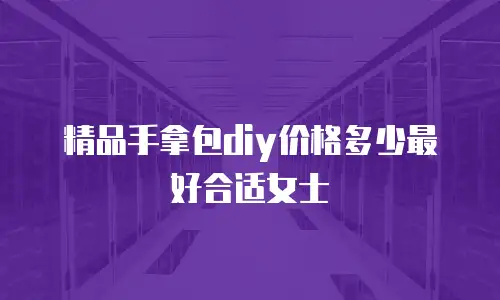 精品手拿包diy价格多少最好合适女士