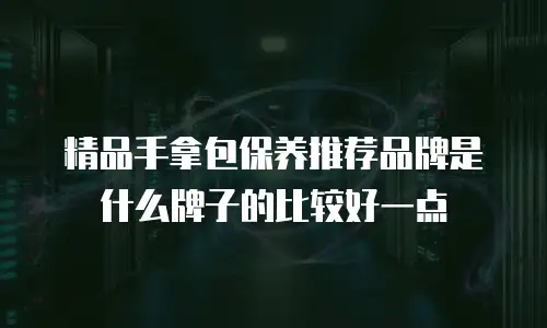精品手拿包保养推荐品牌是什么牌子的比较好一点