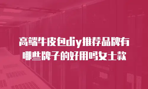 高端牛皮包diy推荐品牌有哪些牌子的好用吗女士款