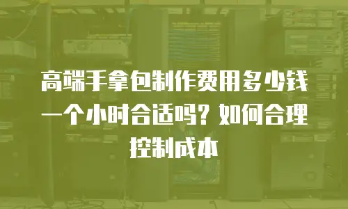 高端手拿包制作费用多少钱一个小时合适吗？如何合理控制成本