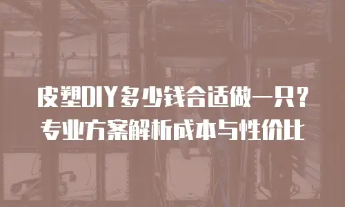 皮塑DIY多少钱合适做一只？专业方案解析成本与性价比