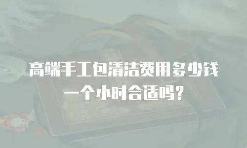 高端手工包清洁费用多少钱一个小时合适吗？