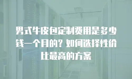男式牛皮包定制费用是多少钱一个月的？如何选择性价比最高的方案