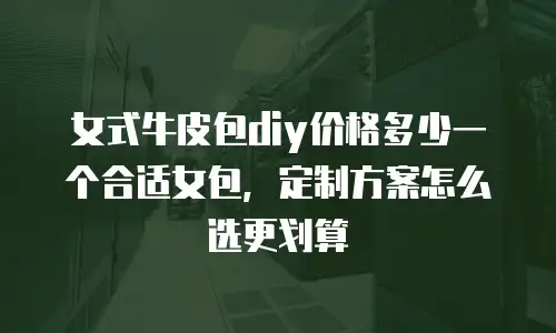 女式牛皮包diy价格多少一个合适女包，定制方案怎么选更划算