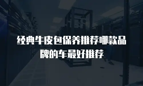 经典牛皮包保养推荐哪款品牌的车最好推荐