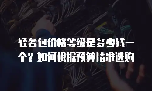 轻奢包价格等级是多少钱一个？如何根据预算精准选购