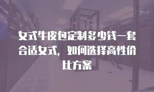 女式牛皮包定制多少钱一套合适女式，如何选择高性价比方案