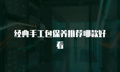 经典手工包保养推荐哪款好看