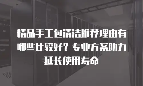 精品手工包清洁推荐理由有哪些比较好？专业方案助力延长使用寿命