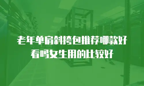 老年单肩斜挎包推荐哪款好看吗女生用的比较好