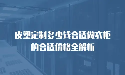 皮塑定制多少钱合适做衣柜的合适价格全解析