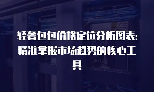 轻奢包包价格定位分析图表：精准掌握市场趋势的核心工具