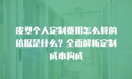 皮塑个人定制费用怎么算的依据是什么？全面解析定制成本构成
