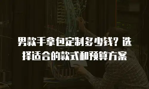 男款手拿包定制多少钱？选择适合的款式和预算方案